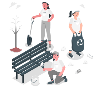 volunteers